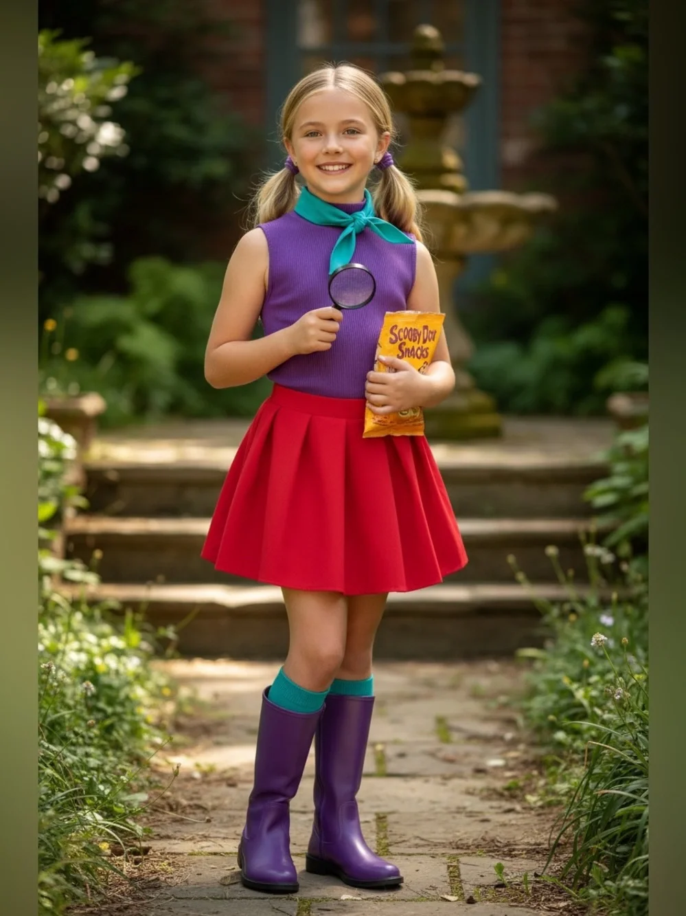 Halloween Scooby-Doo Halloween costume no size kids skirt in cm